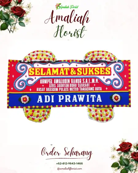 Papan Bunga Ucapan Selamat Purwodadi Mekar